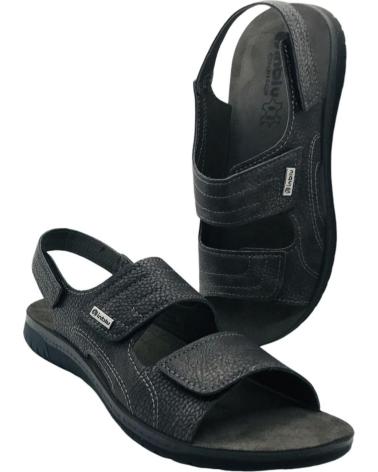 INBLU SANDALIA CONFORT HOMBRE ID000021 NEGRO