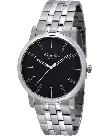 KENNETH COLE OROLOGIO IKC9231 ACCIAIO INOSSIDABILE ARGENTATO PLATA