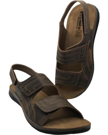 INBLU SANDALIA CONFORT HOMBRE ID000021 TESTA DI MORO MARRÓN MARRON