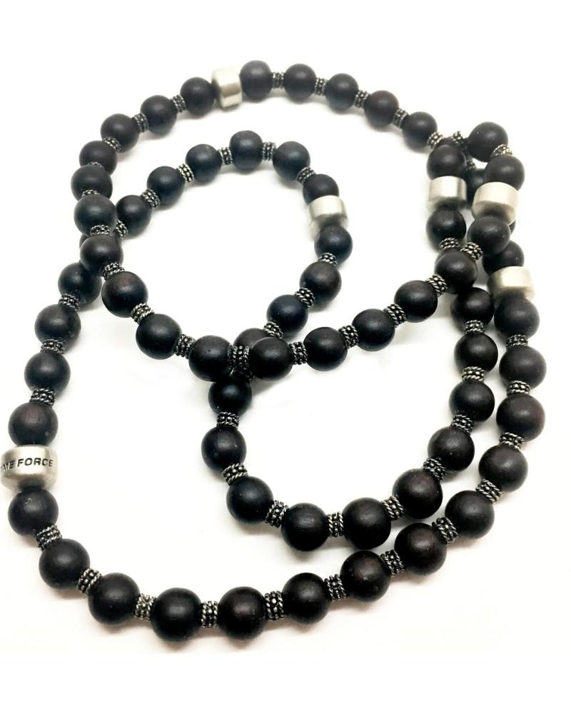 TIME FORCE COLLAR TJ1010C03 CON CUENTAS NEGRAS