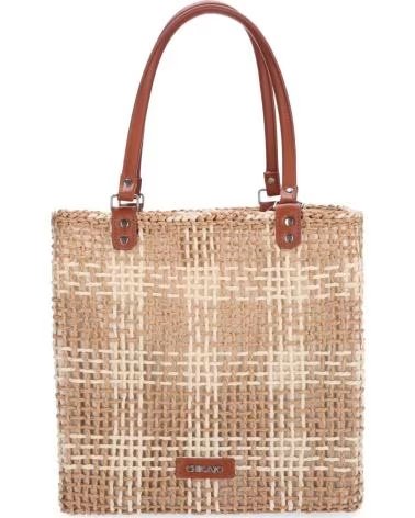 CHIKA10 BOLSA DESIERTO 01 COURO-TAN 1172915 CUERO-TAN