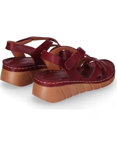 CHIKA10 SANDALIAS CUÑA RE LAX 03 BURDEOS REF 1172877 BURDEOS-BURGUNDY