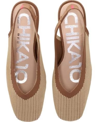 CHIKA10 CHAUSSURES SLINGBACK AMBAR 01, BEIGE, RÉF: 1172880 BEIG-BEIGE