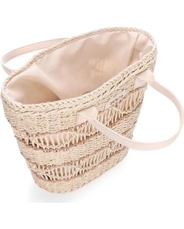 CHIKA10 BOLSO CAPAZO RAFIA 01 BEIGE REF: 1172955/1172883 BEIG-BEIGE