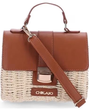 CHIKA10 BOLSA ASITA 01 COURO-TAN REF 1172966 CUERO-TAN