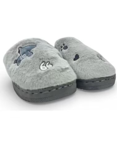 CHINELOS DE CASA TIMBOS PARA MULHER MODELO 132394 CINZENTO GRIS