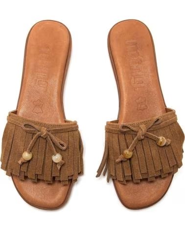 SANDALI BASSI MTNG 55948 CON FRANGE VARIOS COLORES