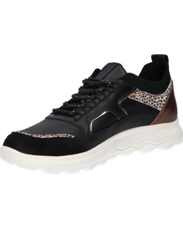 Sapatilhas de Mulher GEOX D26NUC 00085 D SPHERICA C9876 BLACK-OFF WHITE