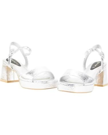 KESLEM M2621 SILVER SANDALS PLATA