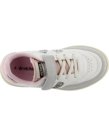 VICTORIA ZAPATILLAS 077-52826224591187 EN PLATEADO PARA NINAS BLANCO