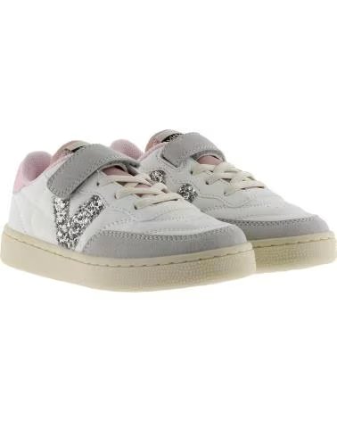VICTORIA ZAPATILLAS 077-52826224591187 EN PLATEADO PARA NINAS BLANCO