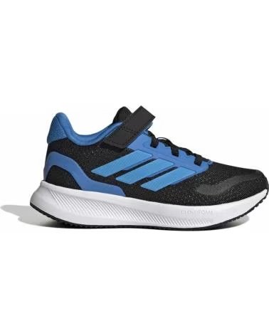 TÊNIS ADIDAS RUNFALCON 5 UNISSEX CBLACK-LUAQ-LURABL AZUL