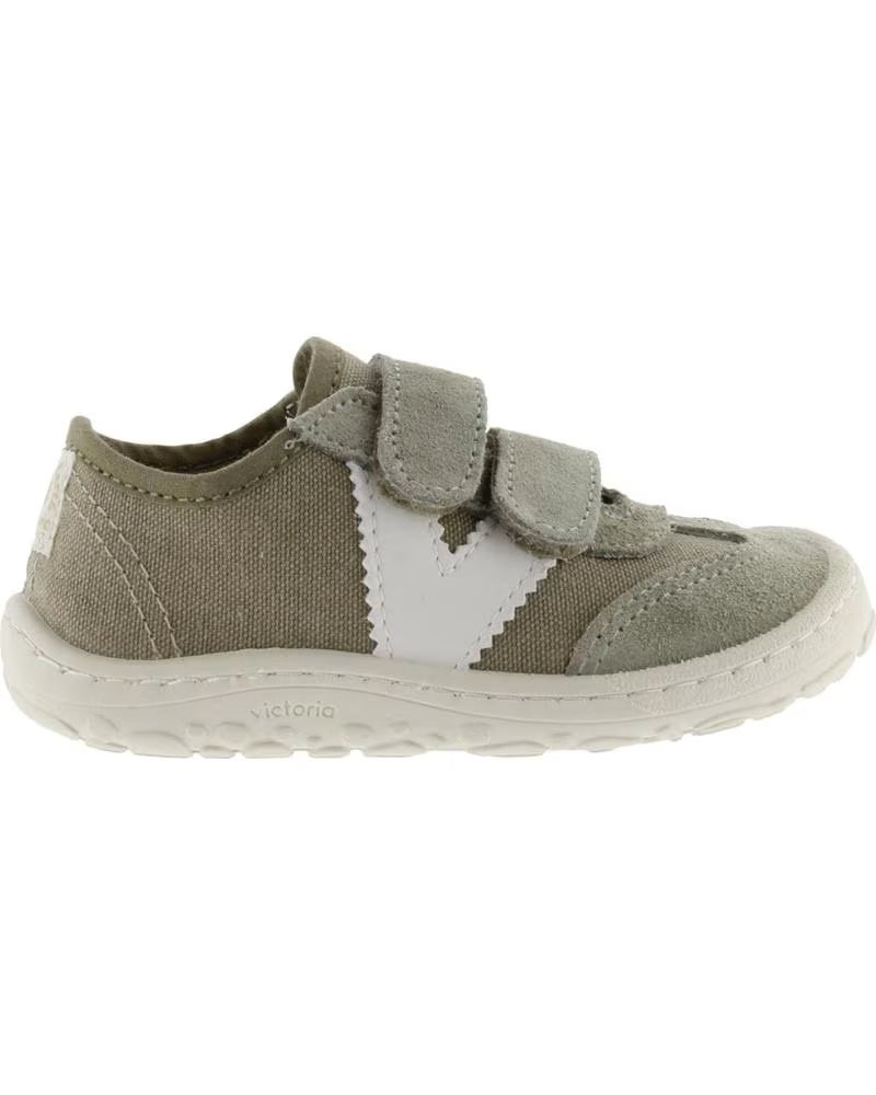 VICTORIA SCARPE SPORTIVE BAREFOOT PER BAMBINI 1370128 BOSCO TELA KAKI