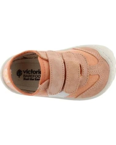 VICTORIA SCARPA SPORTIVA BAREFOOT 1370128 BOSCO TELA ARANCIONE NARANJA