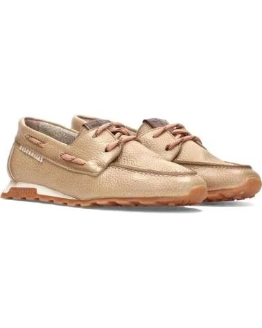 HISPANITAS MOCASIN PIEL PARA MUJER HV264603 COLOR MARRON BEIG