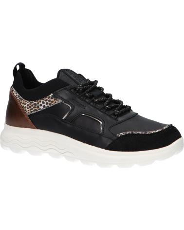 Sapatilhas de Mulher GEOX D26NUC 00085 D SPHERICA C9876 BLACK-OFF WHITE