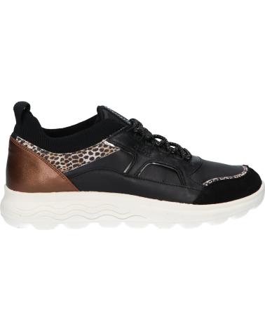 Sapatilhas de Mulher GEOX D26NUC 00085 D SPHERICA C9876 BLACK-OFF WHITE