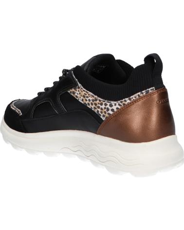 Sapatilhas de Mulher GEOX D26NUC 00085 D SPHERICA C9876 BLACK-OFF WHITE
