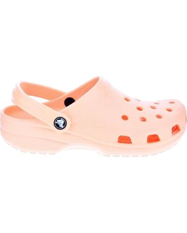 CROCS ZAPATOS ZAPATOS MUJER ZUECOS MODELO CLASSIC CLOG COLOR NARAN NARANJA