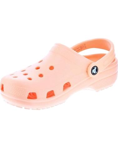 CROCS ZAPATOS ZAPATOS MUJER ZUECOS MODELO CLASSIC CLOG COLOR NARAN NARANJA