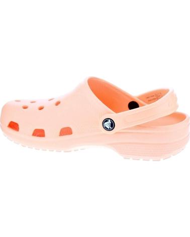 CROCS ZAPATOS ZAPATOS MUJER ZUECOS MODELO CLASSIC CLOG COLOR NARAN NARANJA