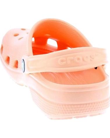 CROCS ZAPATOS ZAPATOS MUJER ZUECOS MODELO CLASSIC CLOG COLOR NARAN NARANJA