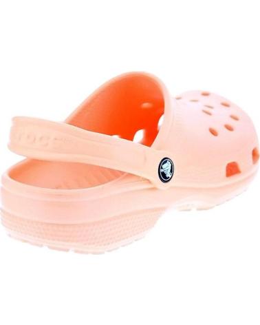 CROCS ZAPATOS ZAPATOS MUJER ZUECOS MODELO CLASSIC CLOG COLOR NARAN NARANJA