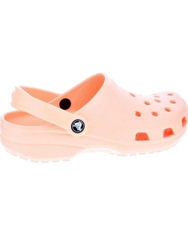 CROCS ZAPATOS ZAPATOS MUJER ZUECOS MODELO CLASSIC CLOG COLOR NARAN NARANJA