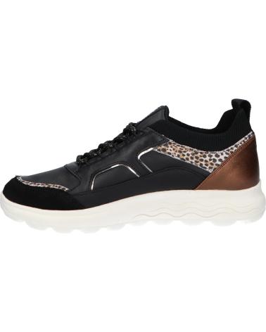 Sapatilhas de Mulher GEOX D26NUC 00085 D SPHERICA C9876 BLACK-OFF WHITE
