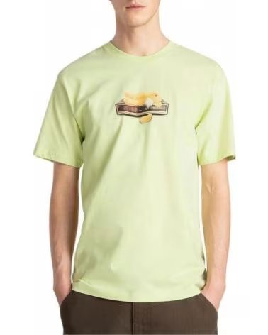 VANS OFF THE WALL KURZARMSHIRT TIMES UP SHADOW LIME SHDWLM