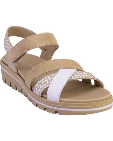 PIESANTO 260784 BEIGE LEATHER SANDALS - REFERENCE 1173808