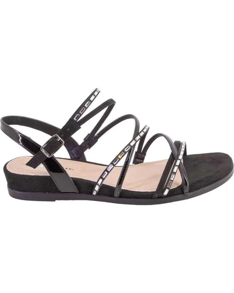 TAMARIS SANDALI DA DONNA 28103-42, NERO, RIF: 1173818 NEGRO