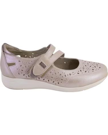 TREINTAS 4500 MARY JANES SHOES IN LEATHER GOLD COLOR REF 1173832 ORO