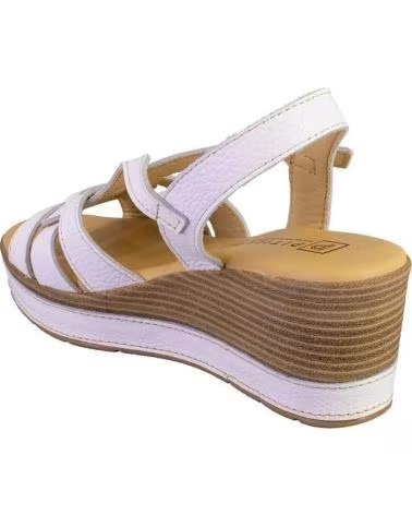 PITILLOS SANDALI 11283 DA DONNA IN PELLE BIANCA BLANCO
