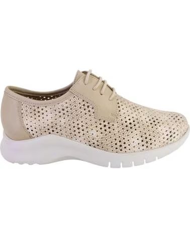 PIESANTO CHAUSSURES À LACETS 260715 CUIR SABLE ARENA