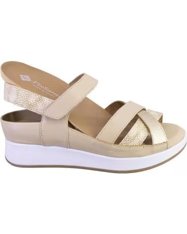 PIESANTO SANDÁLIAS FEMININAS 260424 PELE BEGE REF 1174007 BEIGE