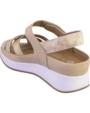 PIESANTO SANDÁLIAS FEMININAS 260424 PELE BEGE REF 1174007 BEIGE