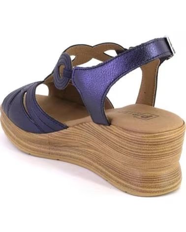 PITILLOS 11050 SANDALIAS DE MUJER PIEL AZUL MARINO