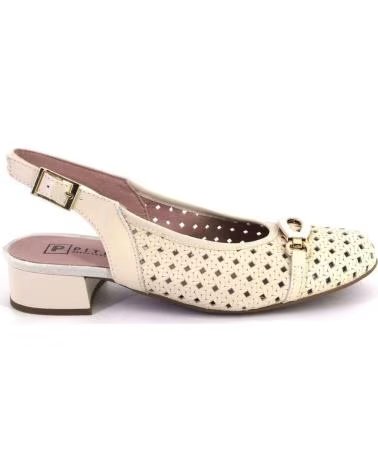 PITILLOS 11124 ZAPATOS DE MUJER PIEL CREMA