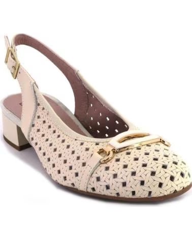 PITILLOS 11124 ZAPATOS DE MUJER PIEL CREMA