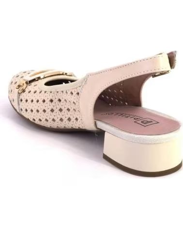 PITILLOS 11124 ZAPATOS DE MUJER PIEL CREMA