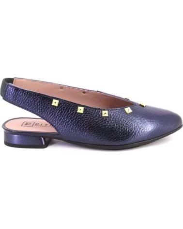 PITILLOS 11173 ZAPATOS DE MUJER PIEL AZUL MARINO