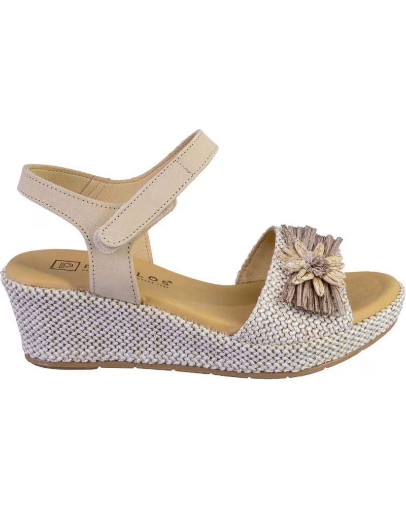 PITILLOS 11262 SANDALIAS DE MUJER BEIGE