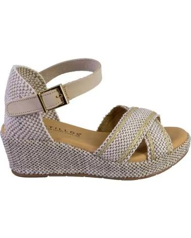 PITILLOS 11263 SANDALIAS DE MUJER BEIGE