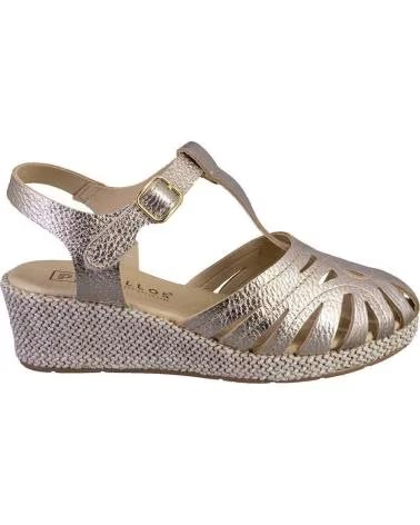 PITILLOS 11301 ZAPATOS DE MUJER PIEL ORO