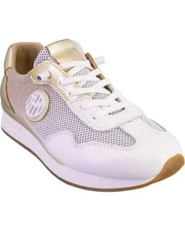THE HAPPY MONK VANITY018 ZAPATILLAS CASUAL DE MUJER PLATINO