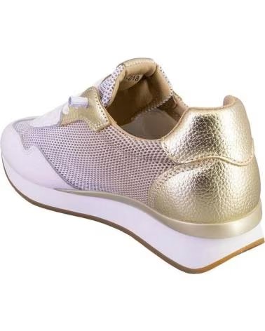 THE HAPPY MONK VANITY018 ZAPATILLAS CASUAL DE MUJER PLATINO