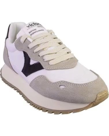 VICTORIA 1157106 ZAPATILLAS CASUAL DE MUJER BLANCO BLANCO Y NEGRO