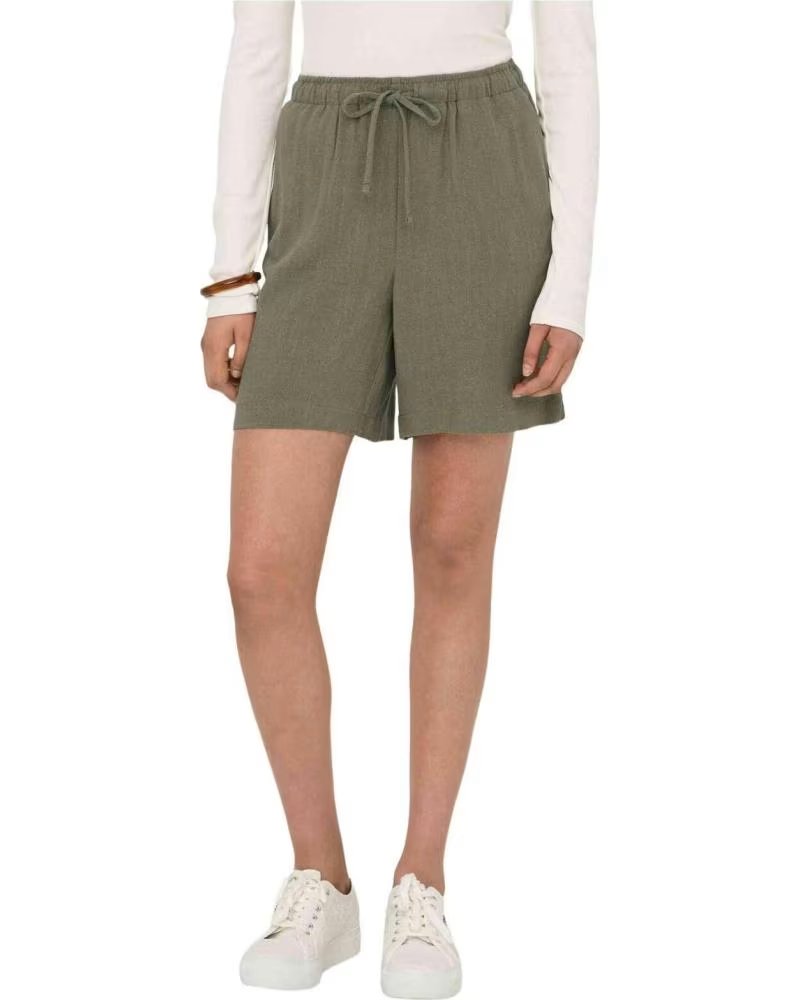 ONLY PANTALÓN CORTO 15333032 WALNUT PARA MUJER REF 1174140/1174155