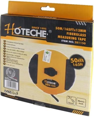HOTECHE PROFI-MASSBAND 50M REF 1148084 HANDWERKZEUG MULTICOLOR